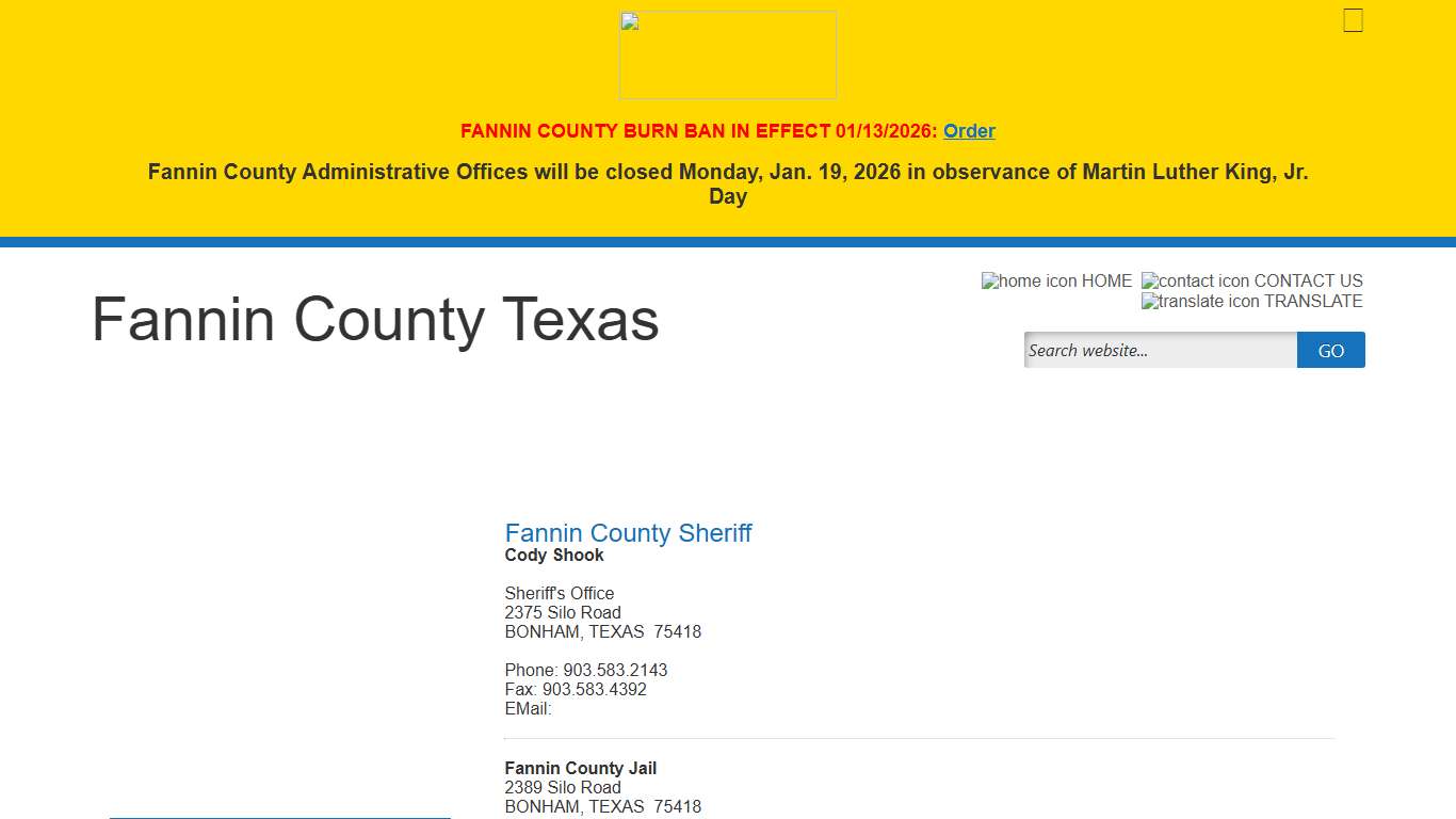 Fannin County, Texas