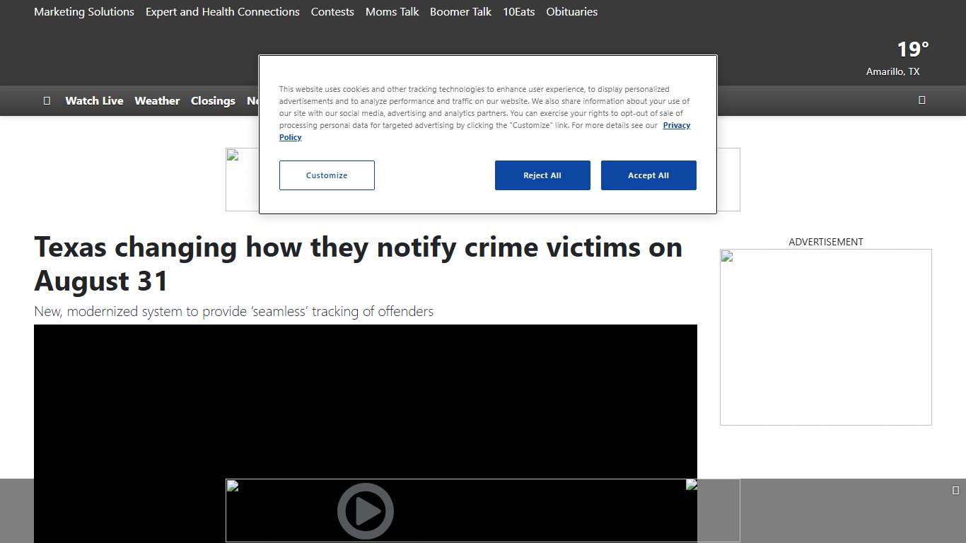Texas will switch from VINELink to SAVNS on Aug. 31